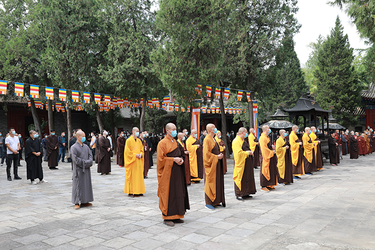 草堂寺举行“谛性老和尚圆寂三周年追思法会”(图6)