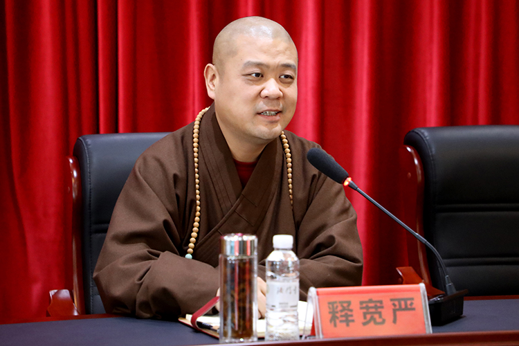 法门寺佛学院举行2023年春季开学动员会(图4)