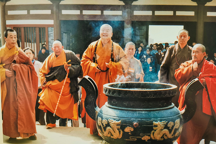 法门寺、法门寺佛学院启建星云长老追思超荐回向法会(图4)
