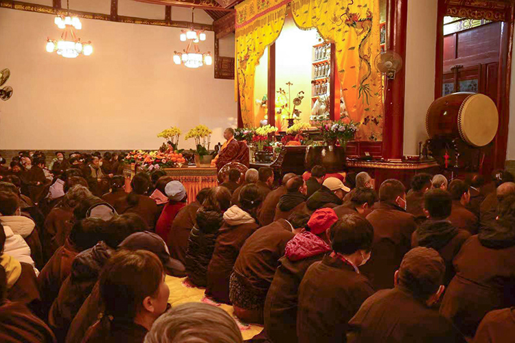 长安香积寺2023年（春季）传授在家菩萨戒法会圆满结束(图4)