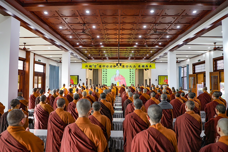 法门寺佛学院举行传印长老纪念追思活动