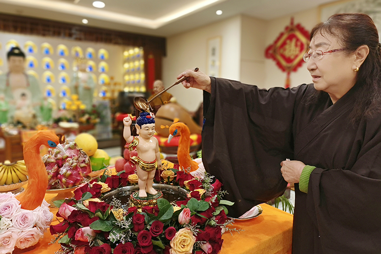 恭迎释迦如来圣诞——陕西各寺院举办浴佛祈福法会(图33)