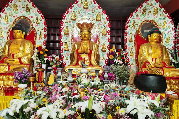 恭迎释迦如来圣诞——陕西各寺院举办浴佛祈福法会(图47)