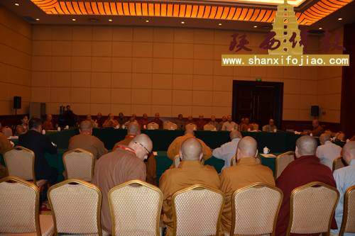参加陕西省佛教协会第七次全省代表会议分组讨论(图2)