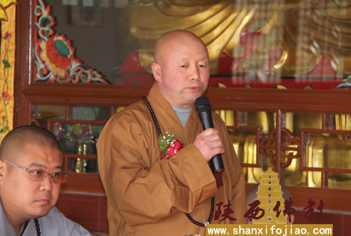 陕西省汉传佛教讲经交流会讲经法师代表巡讲活动在咸阳福圣寺举行(图16)