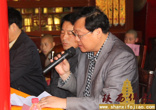 陕西省汉传佛教讲经交流会讲经法师代表巡讲活动在咸阳福圣寺举行(图11)