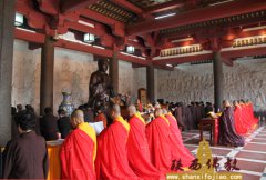 陕西省各寺院举行观世音菩萨成道日纪念法会