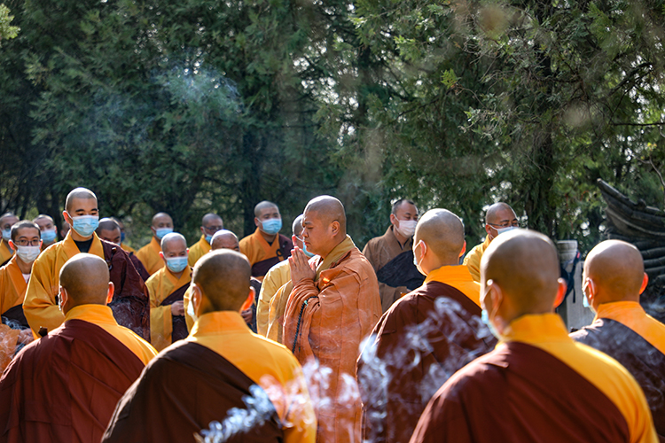 饮水思源 慎终追远 · 法门寺壬寅年清明追思礼祖