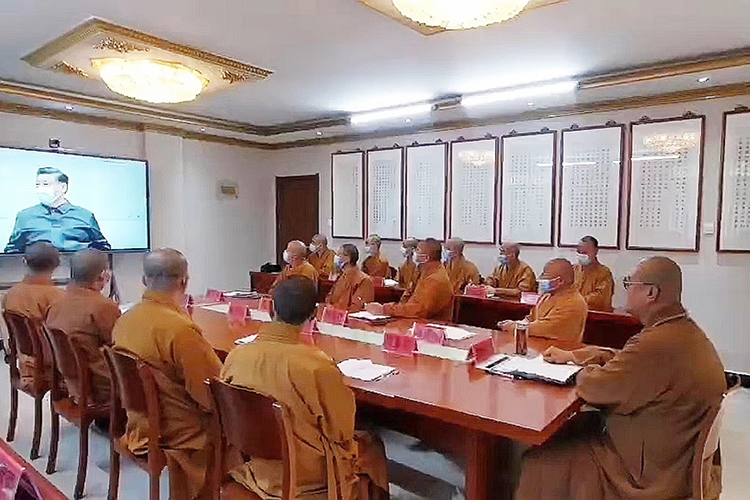 法门寺佛学院学习贯彻习近平总书记考察中国人民大学重要讲话精神(图2)