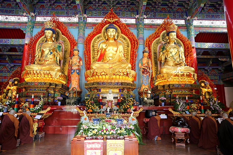 法门寺、法门寺佛学院启建护国息灾浴佛祝圣祈福法会