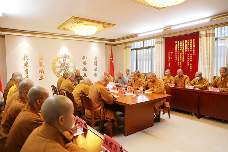 法门寺佛学院开展2023年“学习月”活动(图1)