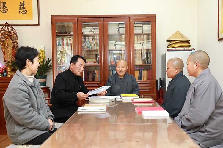 陕西省佛教协会深入基层团体开展走访调研活动(图1)