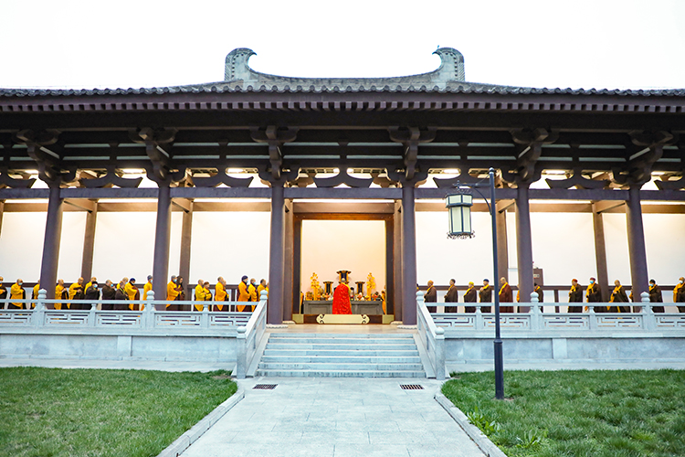法门寺、法门寺佛学院癸卯清明祭祖(图3)