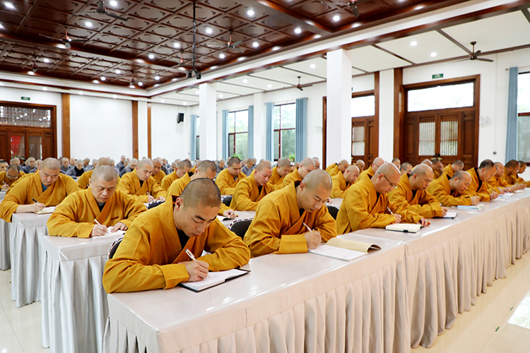 法门寺佛学院举行2023年4•15全民国家安全教育日学习活动(图1)