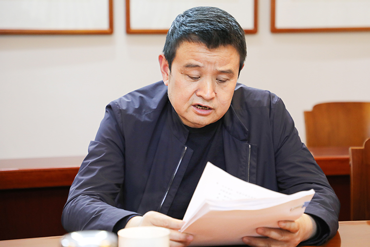 宝鸡市佛教协会指导扶风县佛教协会换届筹备工作(图1)