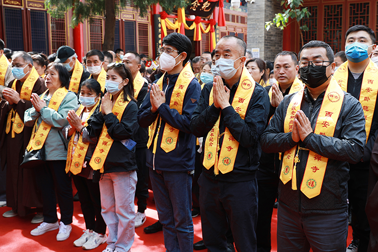 卧龙寺隆重举行如诚老和尚圆寂十周年追思法会(图2)