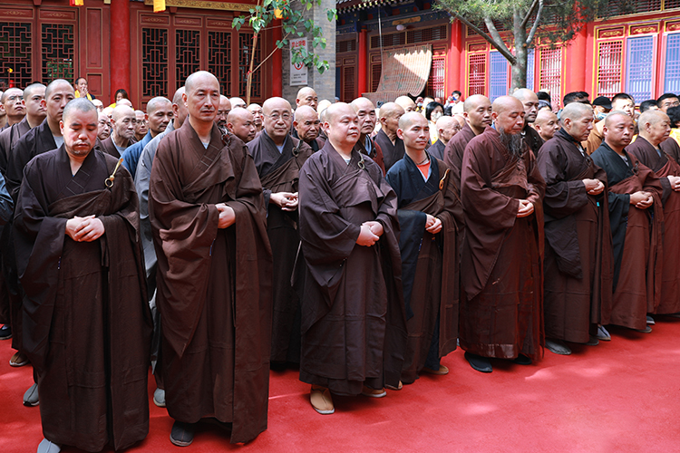 卧龙寺隆重举行如诚老和尚圆寂十周年追思法会(图3)