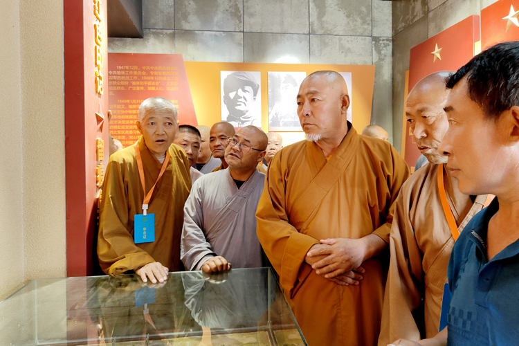 榆林市佛教协会举办“爱国主义教育周”活动(图4)