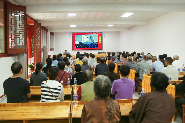 汉中市佛教协会第二期骨干居士培训班在勉县天灯禅寺开班(图2)