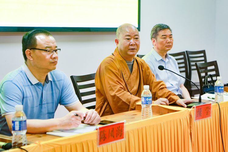 汉中市佛教协会第二期骨干居士培训班在勉县天灯禅寺开班(图3)