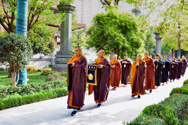 西安大兴善寺传授临济正宗第四十六代法脉