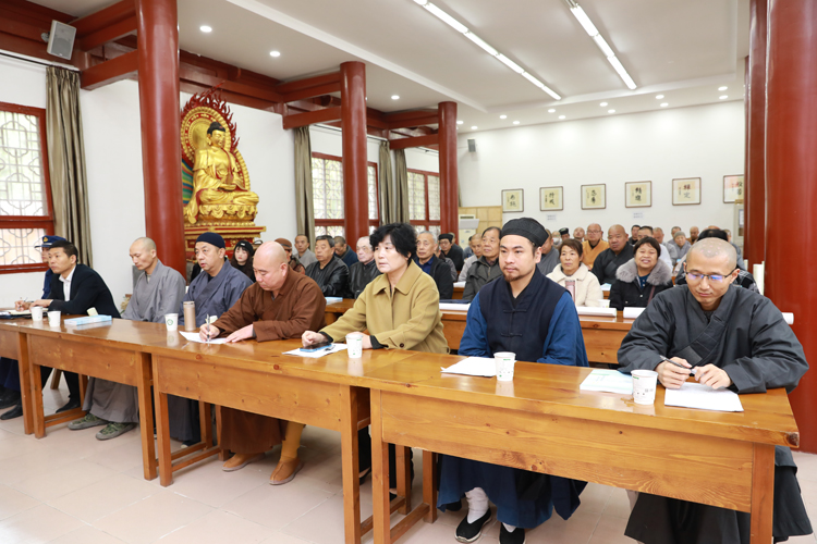 西安市长安区宗教界消防安全知识讲座暨现场演练会在香积寺举办(图3)
