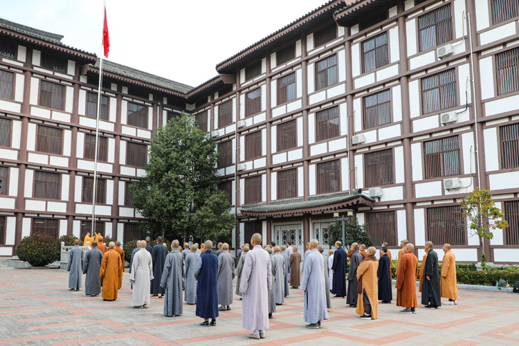陕西省佛教协会举办新认定佛教教职人员培训班(图1)