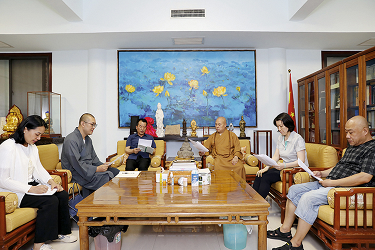 陕西省佛教协会召开崇俭戒奢专题学习动员会议