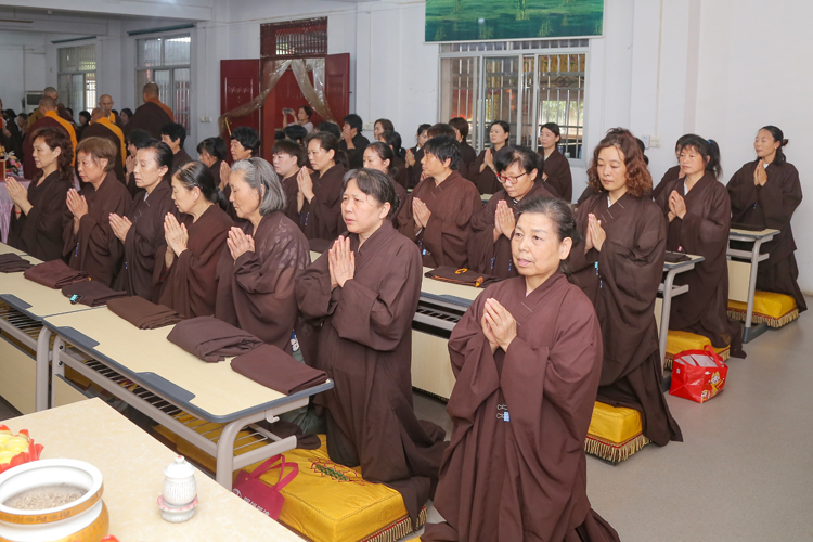 南郑区法幢寺传授在家菩萨戒法会圆满(图7)