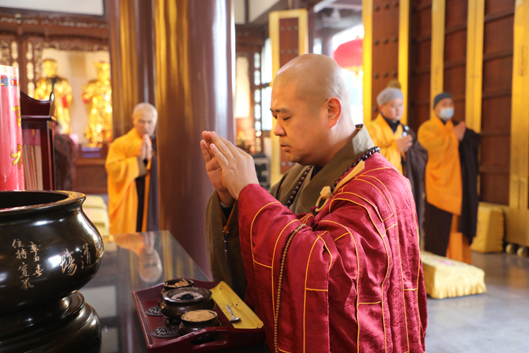 法门寺启建癸卯年除夕祈福报恩普供法会(图1)