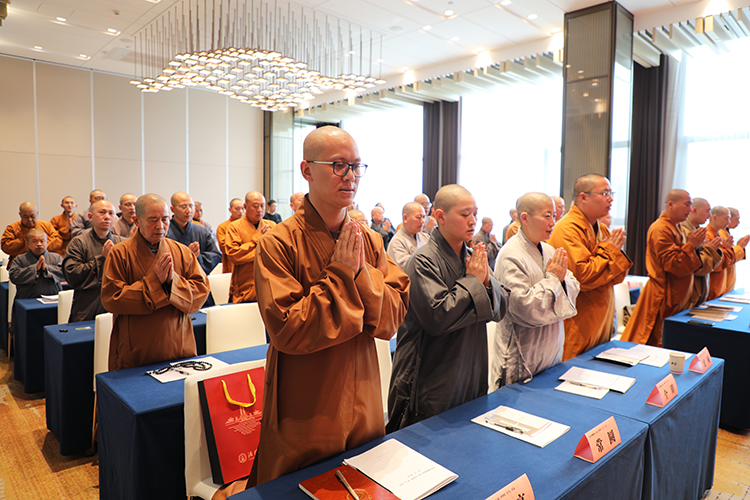 宝鸡市佛教协会召开八届三次理事（扩大）会议(图5)