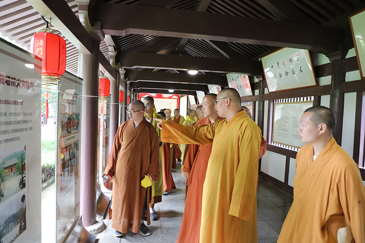 广东佛学院曹溪学院一行来法门寺参访交流(图2)