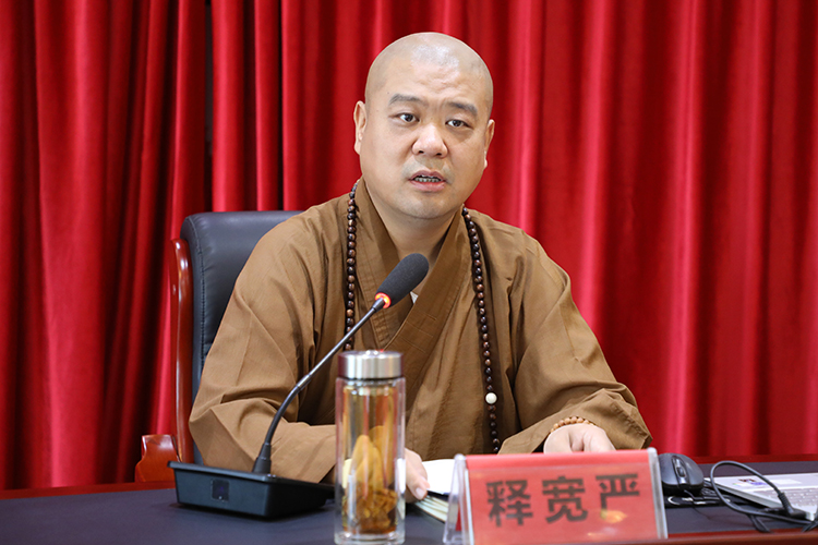 法门寺佛学院举行2024年秋季“开学第一课”教育活动(图4)