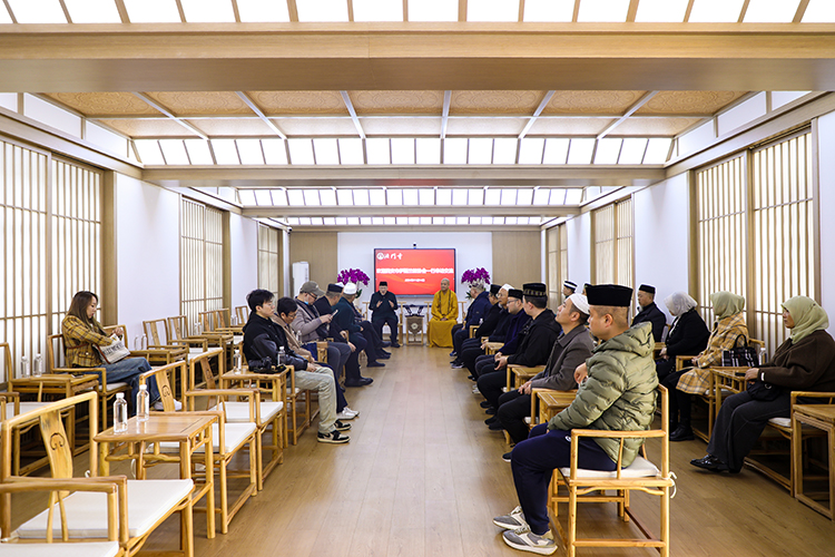 西安市伊斯兰教协会一行来法门寺参访交流(图2)