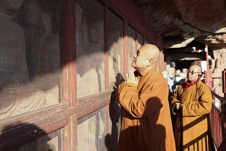 法门寺佛学院开展中华优秀传统文化研学活动(图1)