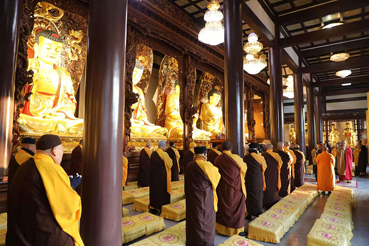 法门寺启建甲辰年除夕祈福报恩普供法会(图2)