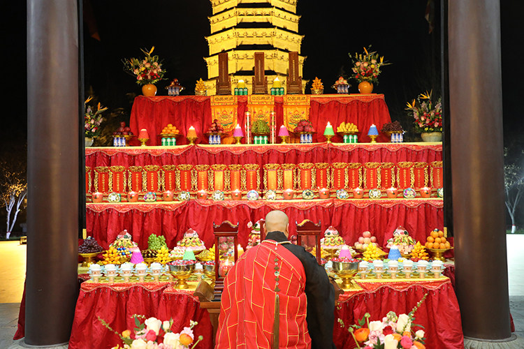 法门寺启建乙巳年新春护国息灾供佛斋天祈福法会