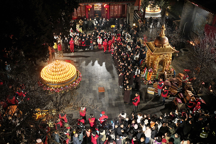 广仁寺2025新春祈福灯会圆满(图9)