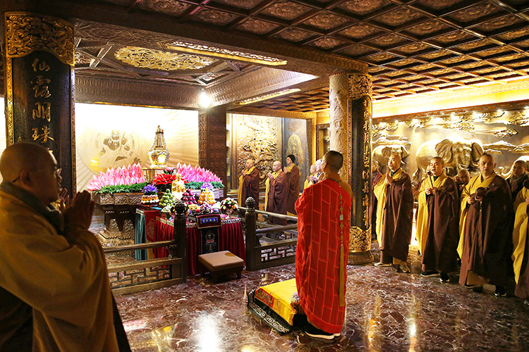 大慈恩寺举行玄奘大师圆寂1361周年纪念法会(图4)