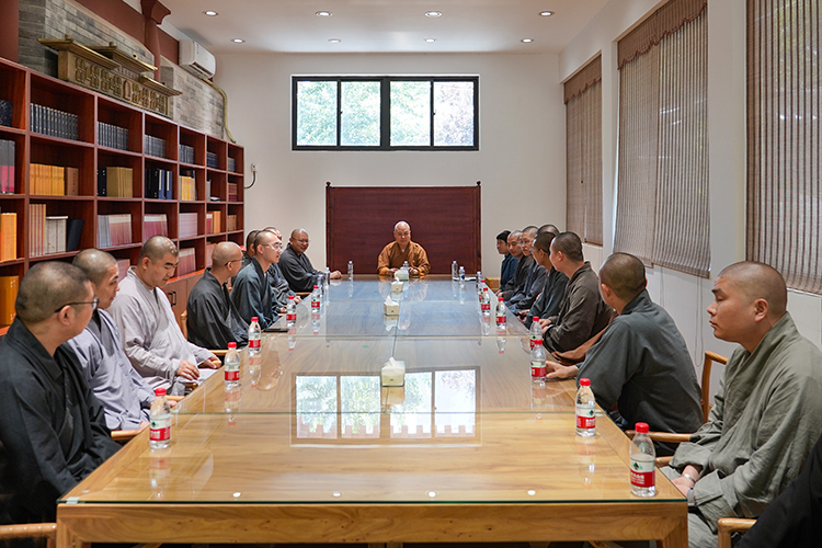 中国佛学院大兴善寺教学实践基地首届教学实践活动圆满举行(图3)