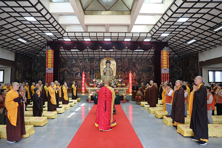 法门寺启建乙巳年观世音菩萨成道护国息灾祝圣祈福法会