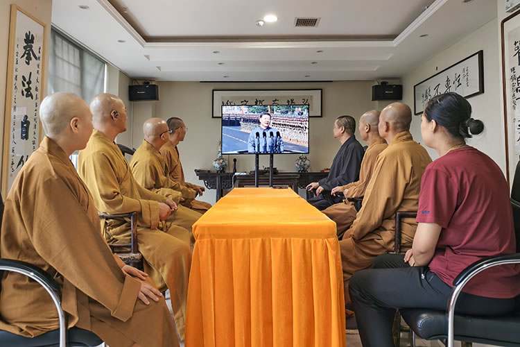 恭迎释迦如来圣诞——陕西各寺院举办浴佛祈福法会(图32)