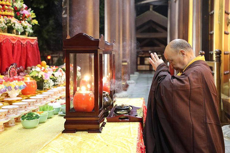 法门寺启建乙巳年中秋拜月祈福法会(图2)