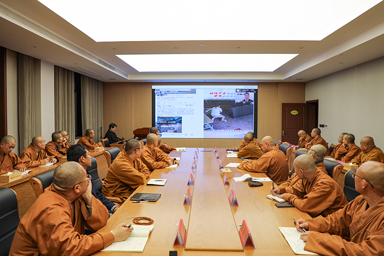 法门寺佛学院举行2025年消防宣传月安全警示教育学习活动