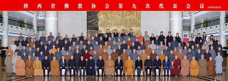 陕西省佛教协会第九次代表会议在西安召开(图9)