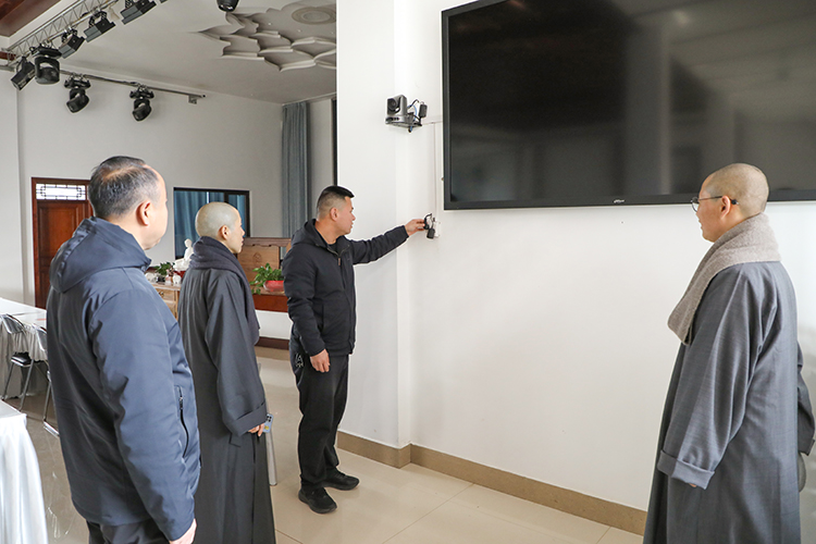 法门寺佛学院组织开展安全检查工作(图3)