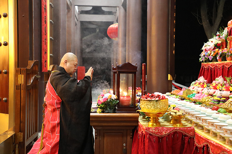 法门寺启建丙午年新春护国息灾供佛斋天祈福法会(图1)