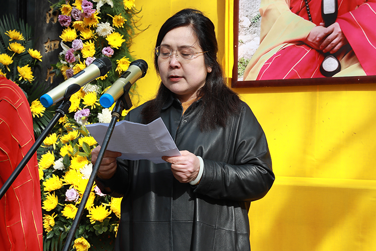 本如法师圆寂三周年追思赞颂法会在长安区净业寺庄严举行(图3)