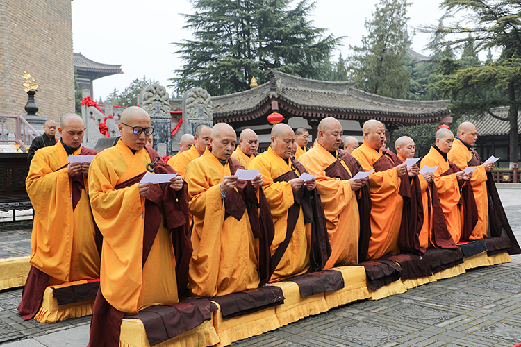 法门寺举行丙午年告香仪式(图3)