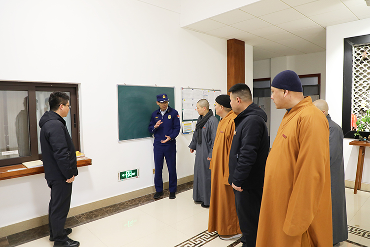 法门寺佛学院开展2026年春季学期开学前消防安全检查
